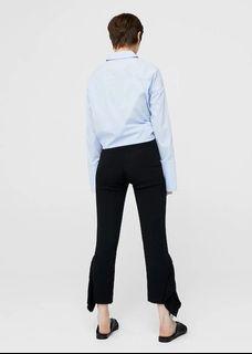Mango Lace Flare Trousers