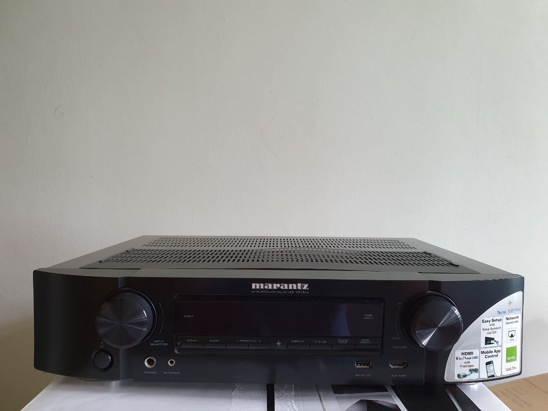 Marantz NR1504 AV Receiver, Audio, Soundbars, Speakers & Amplifiers on