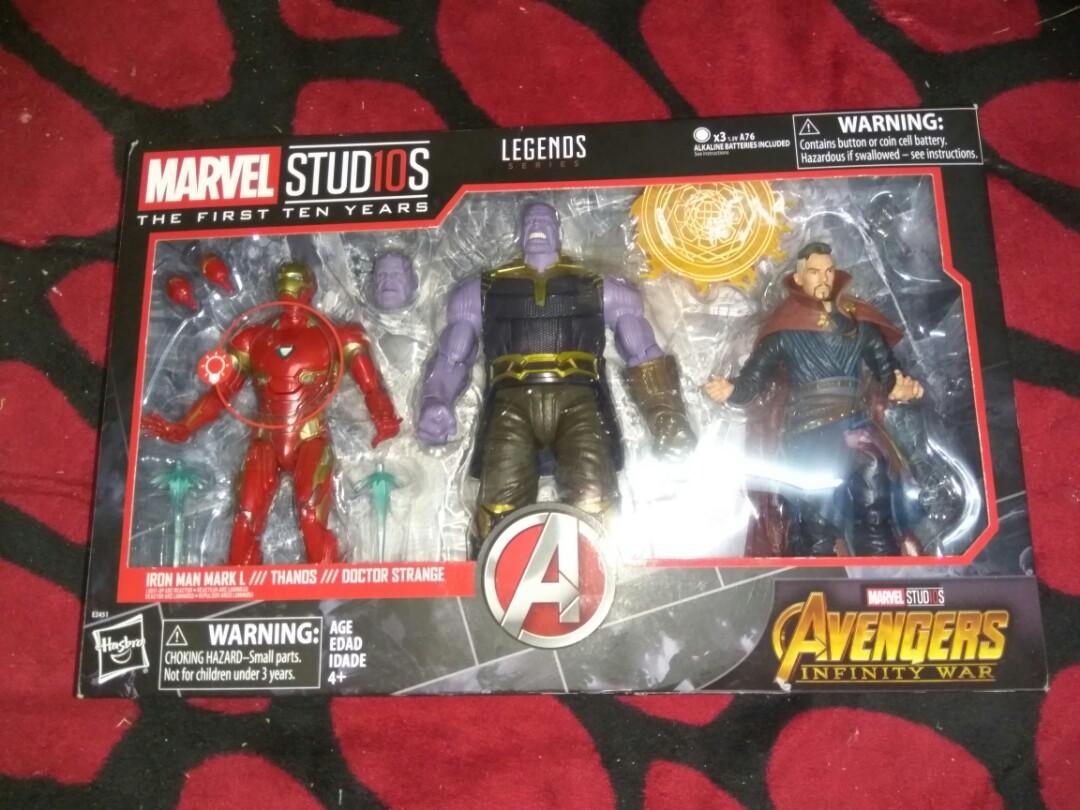 Thanos 3 pack marvel legends sales