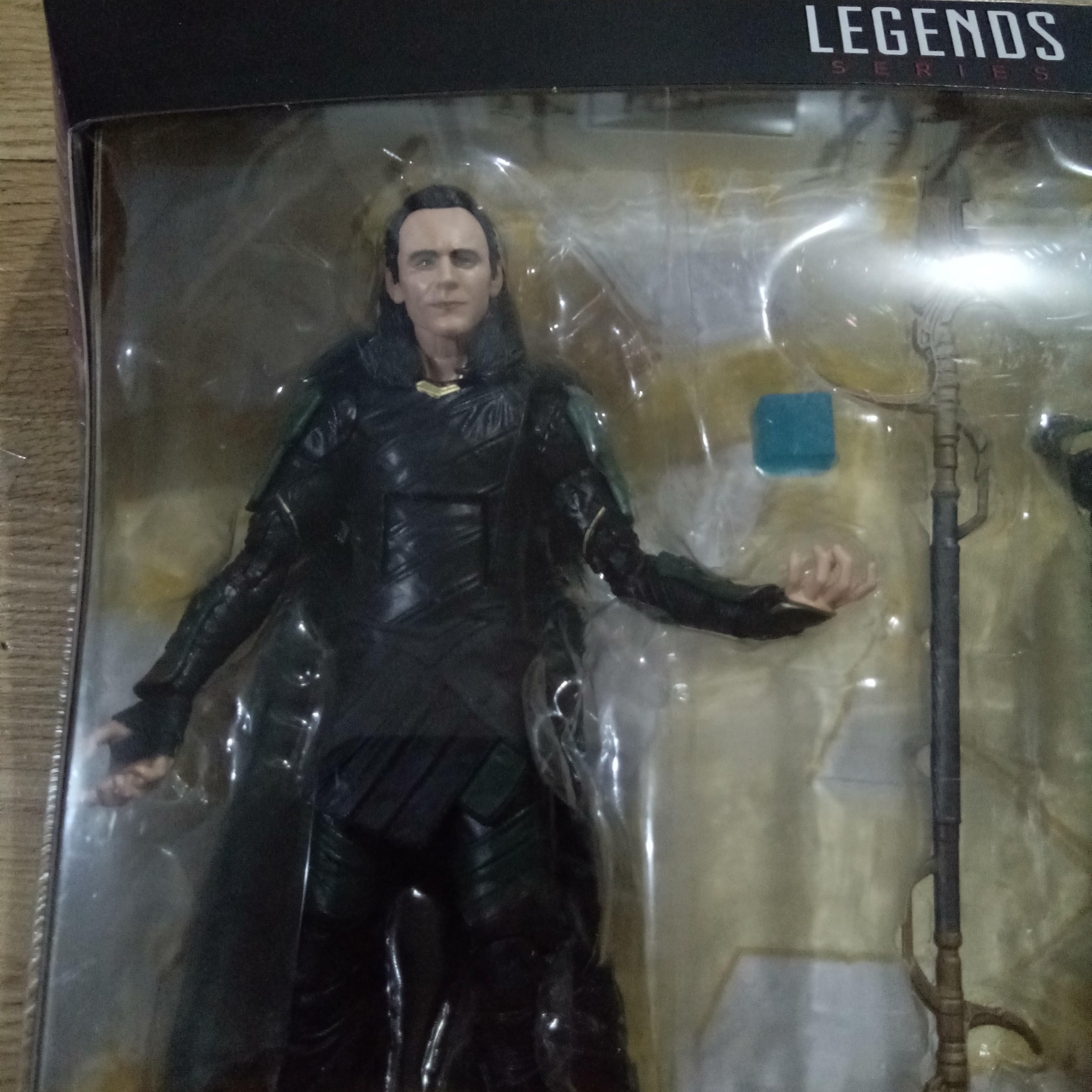 Marvel Legends Corvus Glaive and Loki 2 pack (Category: Figurines & Statues) located in Taguig. Submitted by garagesale_ph (Listing ID 1053929668, Image 2). Description: Back in box. No issues noted on the figures. Minor wear on the box. Refer to pictures..