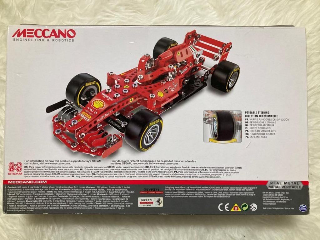 Ferrari meccano on sale f1