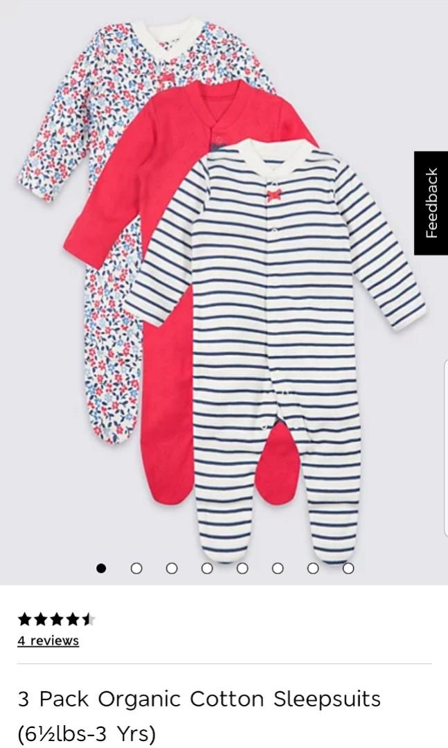 m&s baby boy sleepsuits