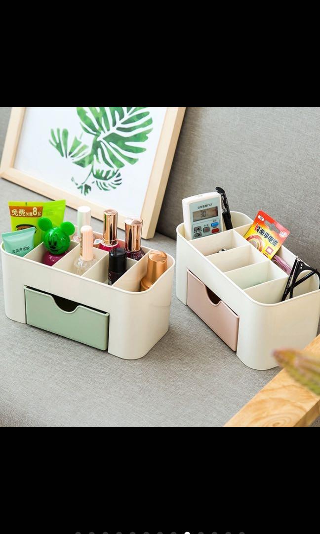 Multi-way Plastic Desktop Organizers (Category: Storage Boxes & Baskets) located in Taguig. Submitted by endlessbliss_ph (Listing ID 1053861825, Image 1). Description: Size:22x10x10.3cm.FOR PRE-ORDER 5-12 days ETA, usually arrives earlier.