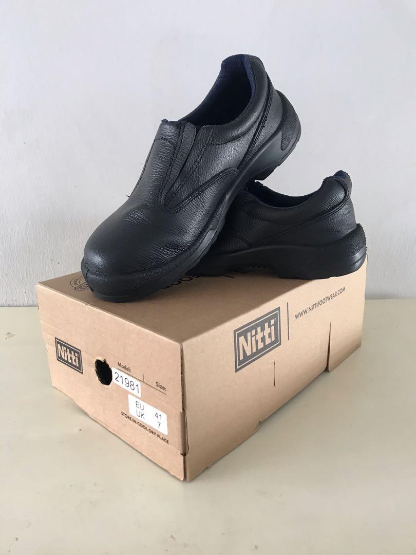 Nitti Safety Shoes no lace low cut Men s Fashion Footwear Boots