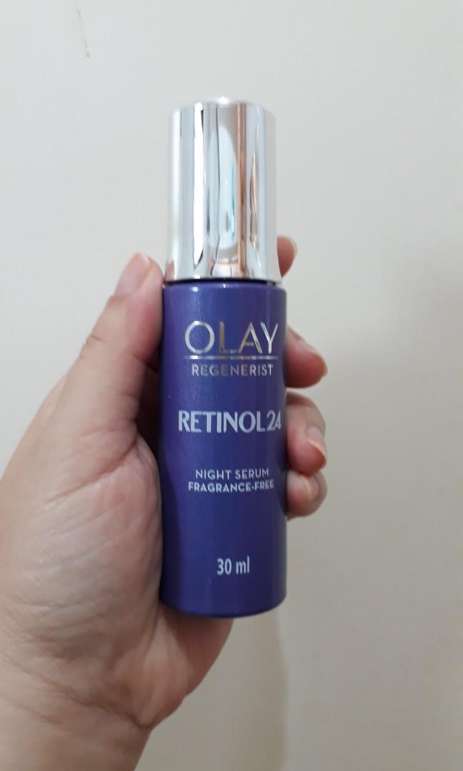 olay regenerist retinol night serum