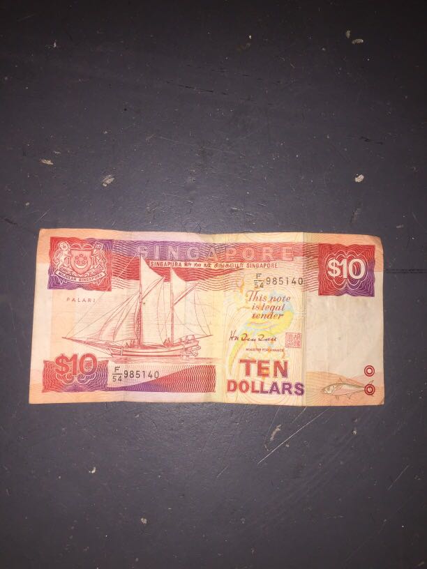 Old 10 Note, Hobbies & Toys, Memorabilia & Collectibles, Currency on