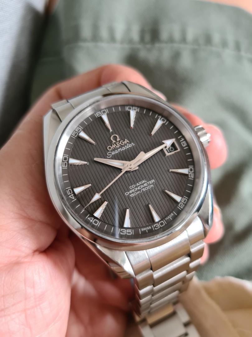 Omega aqua terra 41.5 mm store