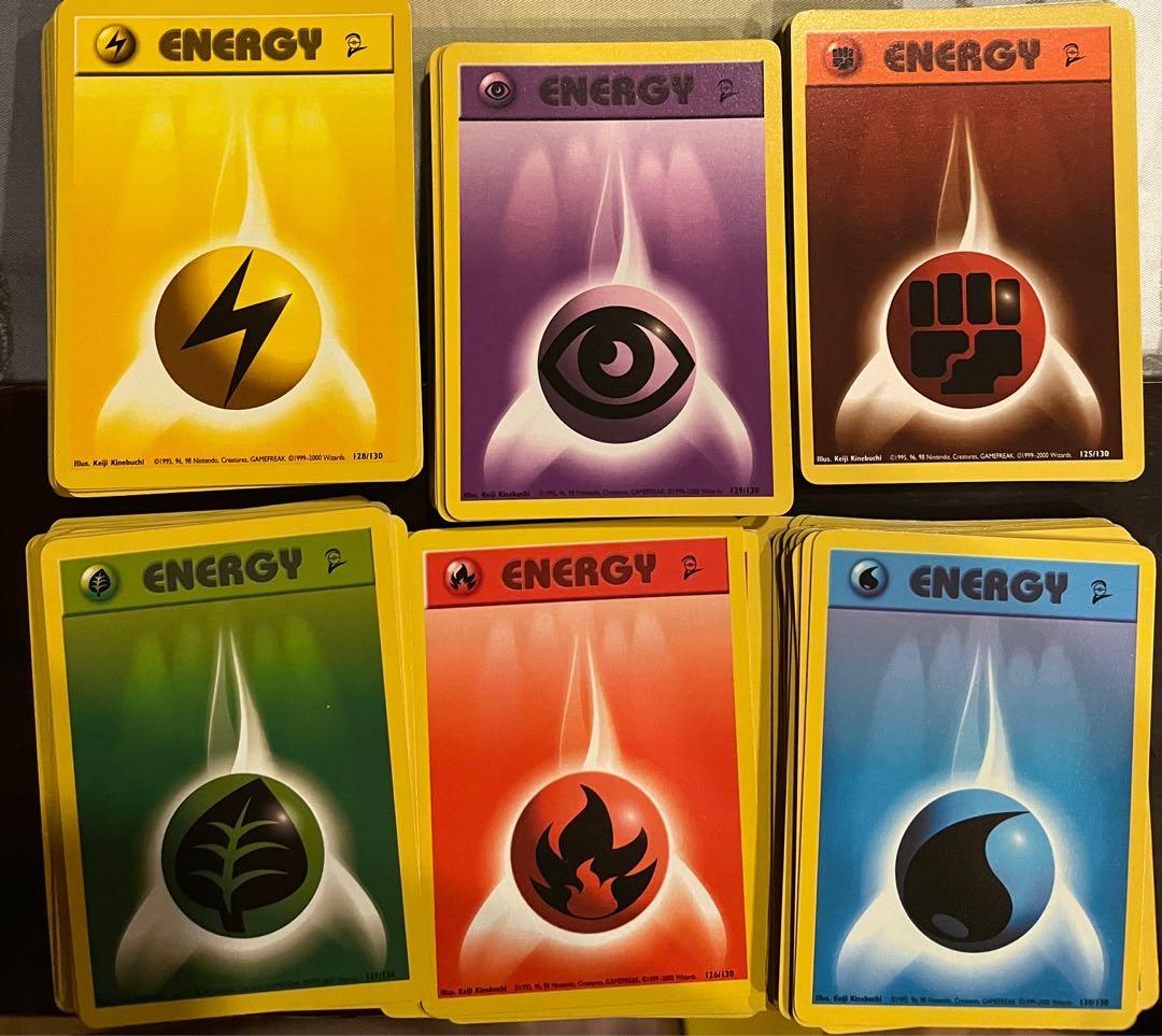 Guaranteed 10 Cards W/ Chance Of Vintage Rare Details about   Energy Pokémon Card Lot