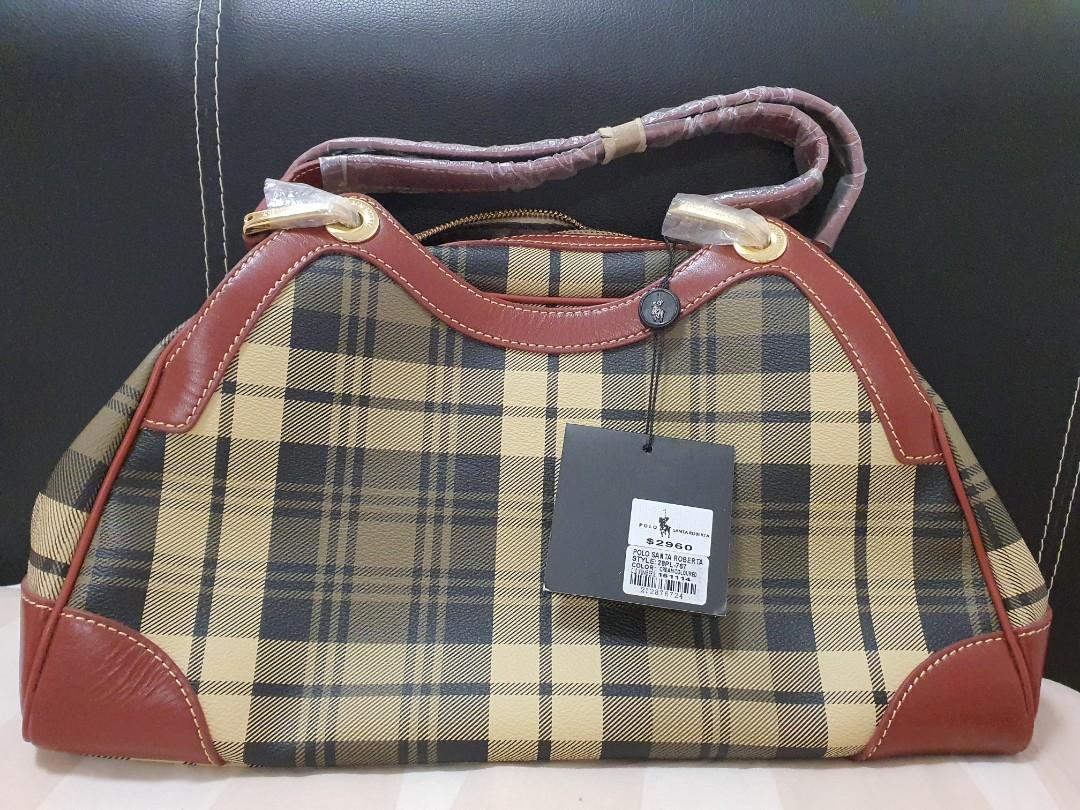 POLO Santa Roberta Style Authentic Genuine Leather Bag Women s