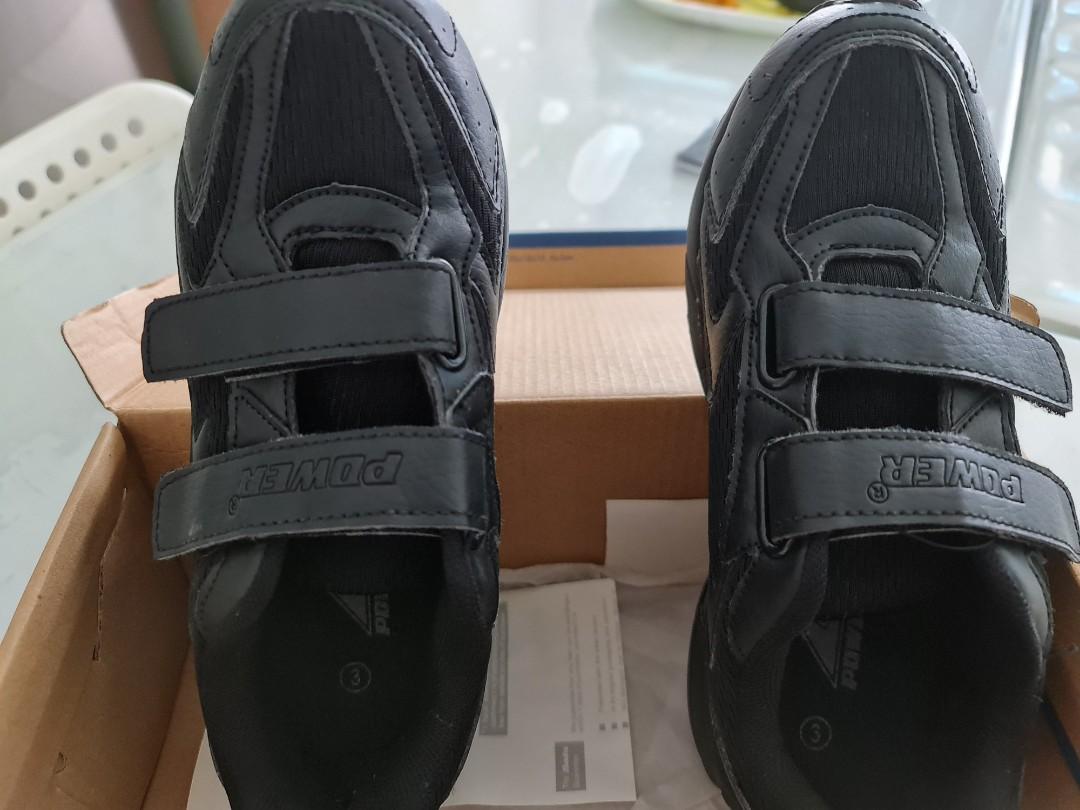 Power school shoes black, Luxury, Shoes