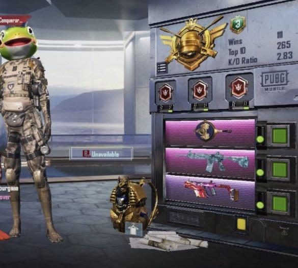 Pubg Mobile 4 Conqueror Titles Account Toys Games Video Gaming Video Games On Carousell There are some things you need to keep in mind that, top 500 in server will only make it to conqueror tier, they will even have to play 5 matches again to get the frame also. sgd