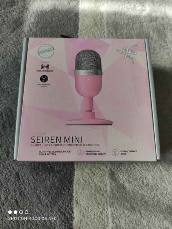 Razer Seiren Mini Streaming Microphone - Black - NEW Sealed