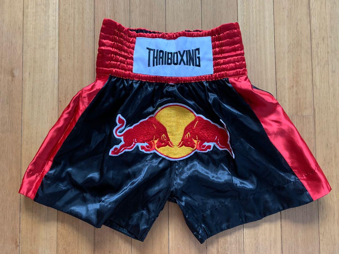 Red top bull shorts