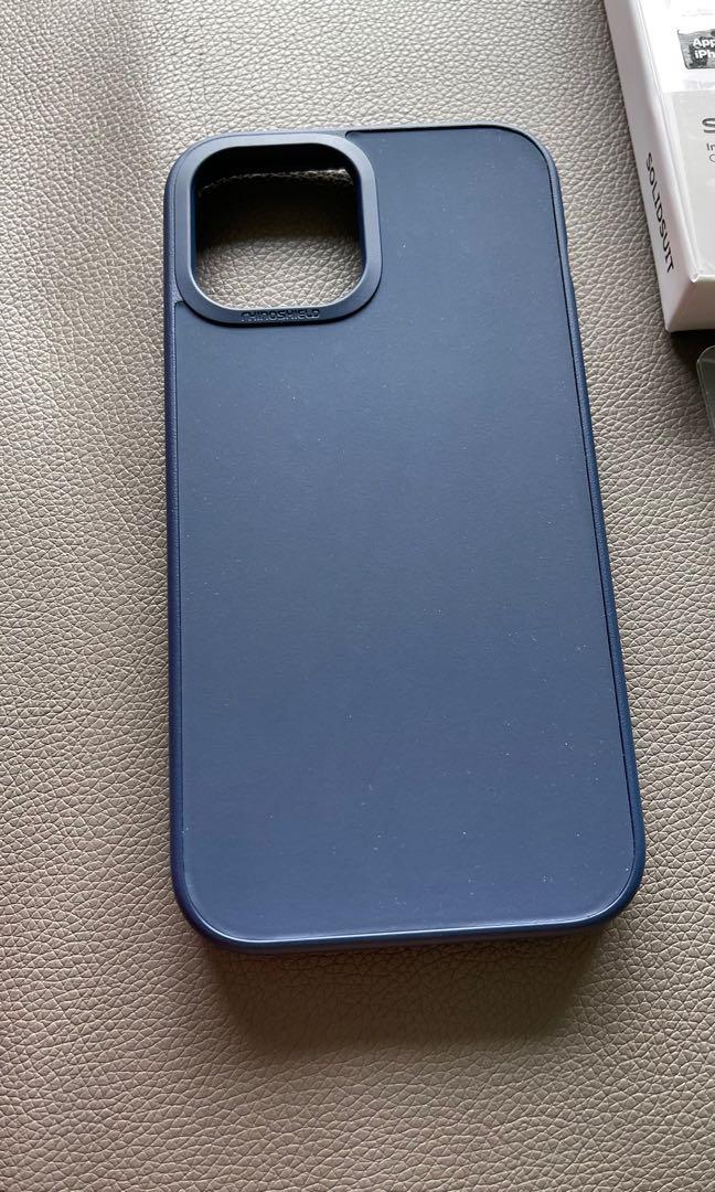Rhinoshield Solidsuit - Navy Blue, IPhone 12 Pro Max, Mobile Phones &  Gadgets, Mobile & Gadget Accessories, Cases & Sleeves on Carousell