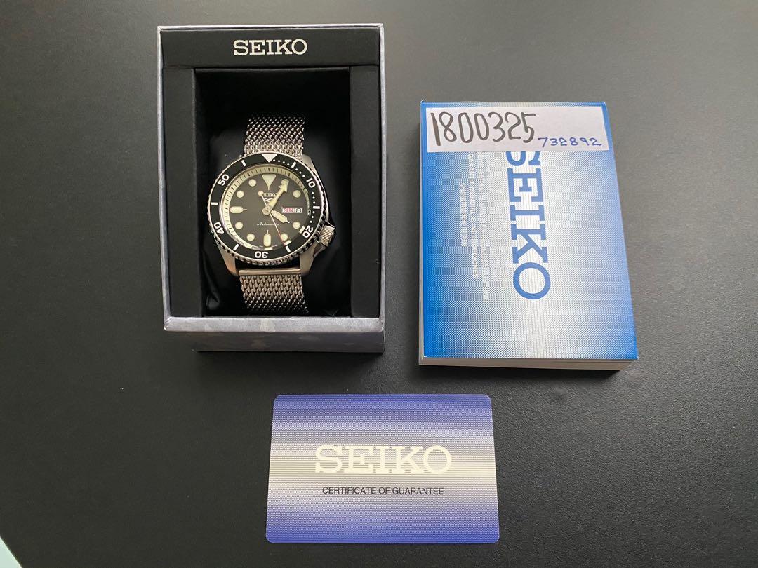 Seiko 5 Sports Automatic Suits SRPD73K1, Men's Fashion, Watches \u0026  Accessories, Watches on Carousell