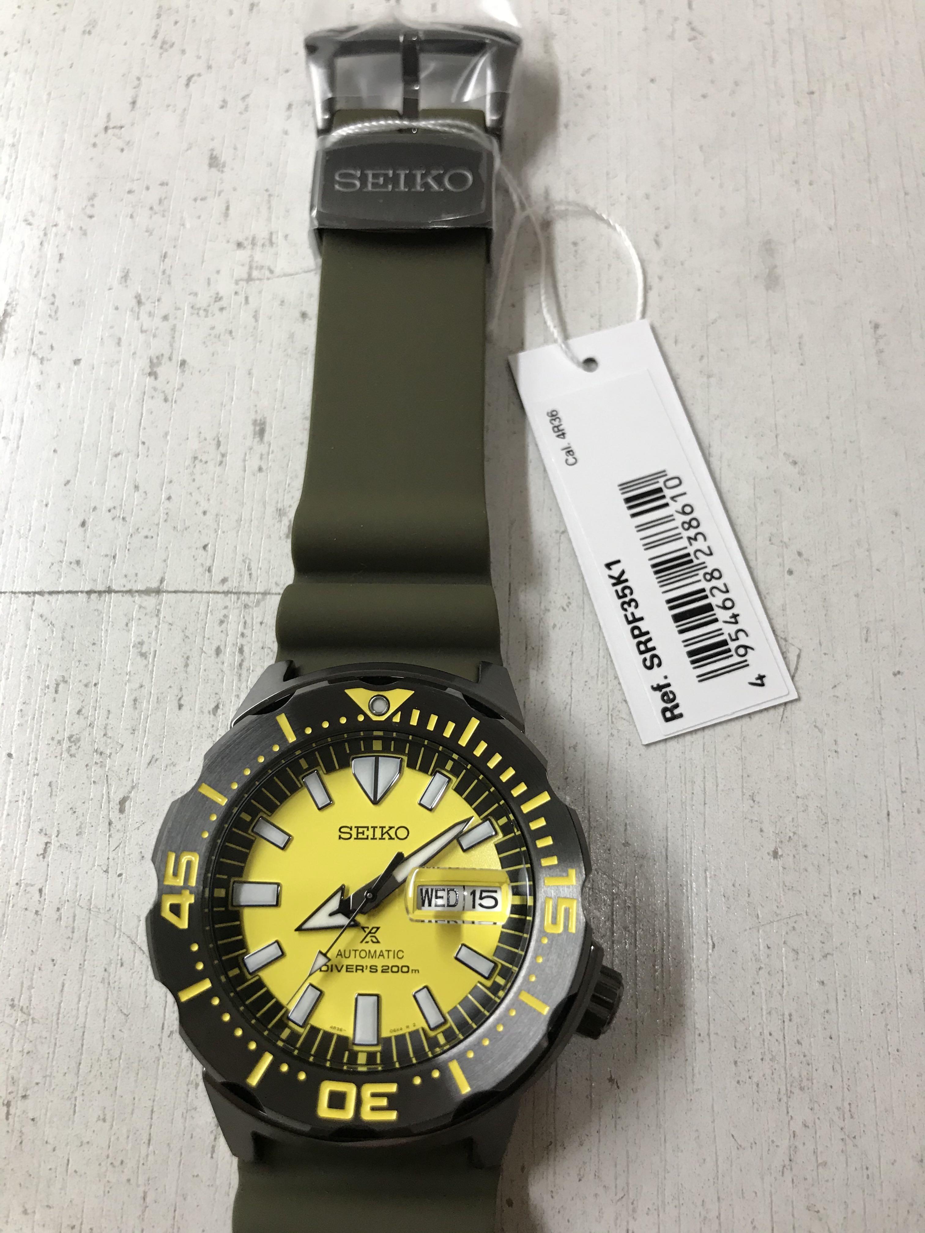 Seiko Monster Asia Special Edition SRPF35, Men's Fashion, Watches &  Accessories, Watches on Carousell