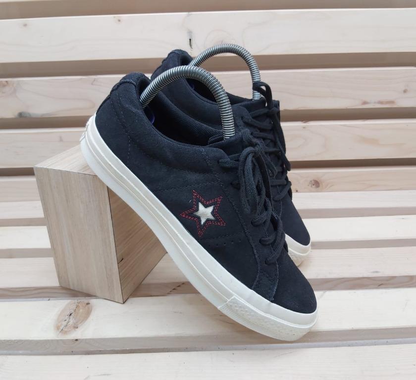 Converse one star love metallic store