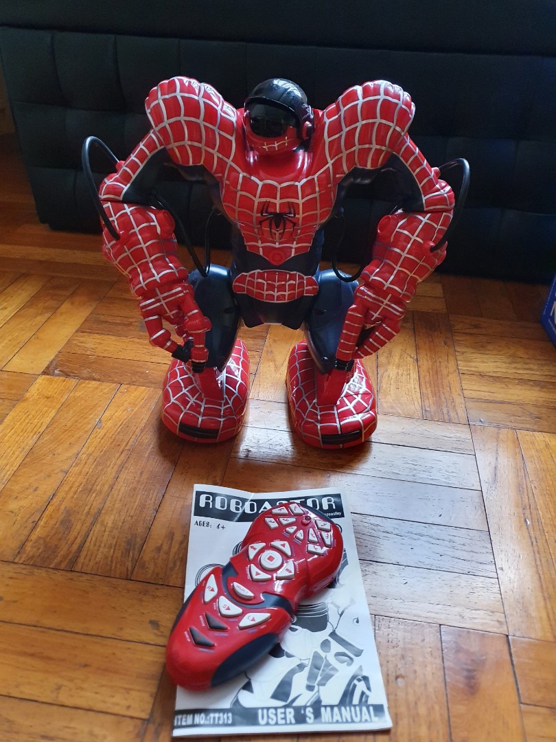 Spiderman robosapien, Hobbies & Toys, Toys & Games on Carousell
