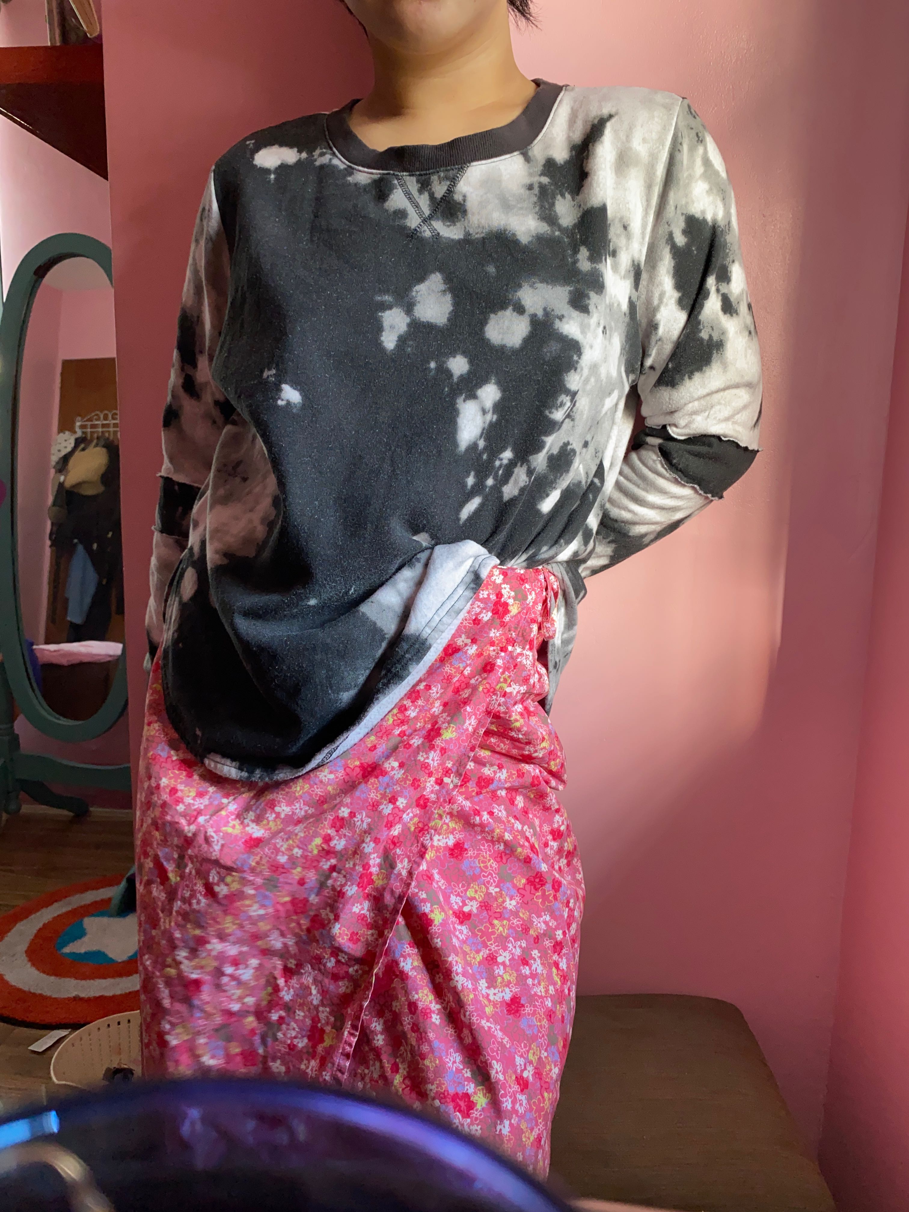 stussy tie dye sweater