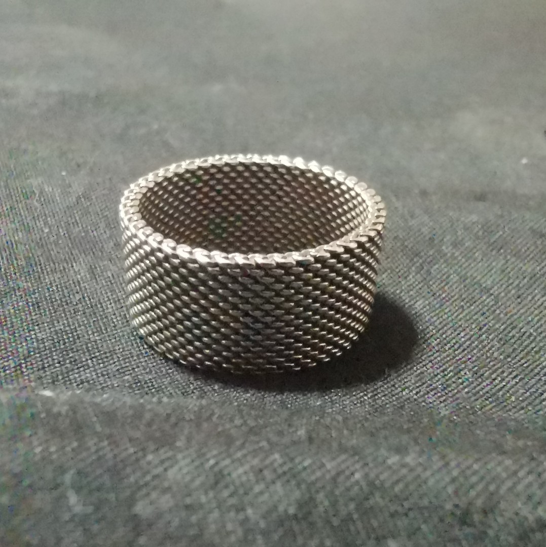 tiffany and company mesh ring