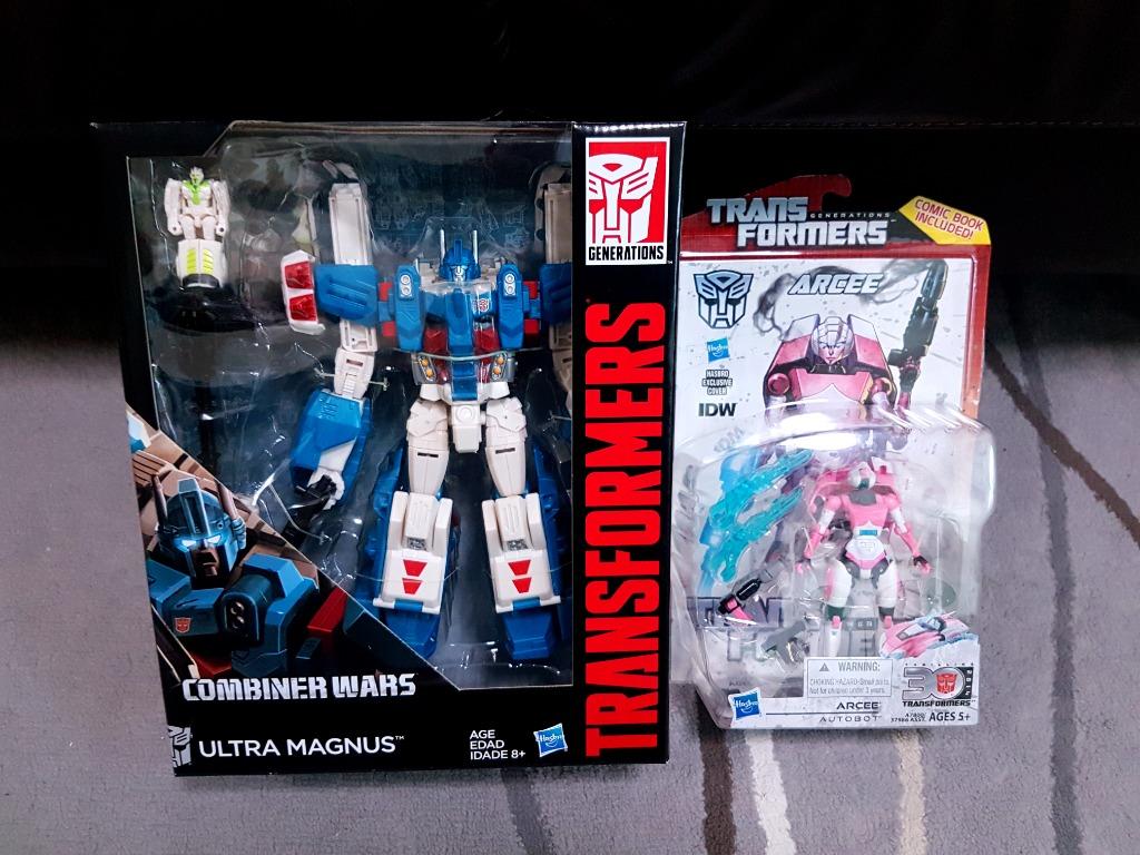 Transformers Combiner Wars Ultra Magnus & Generations Arcee set of 2 ...