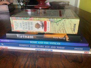Foreign travel & work books - UK/Britain, Philippines, Vietnam, India, Indonesia, Italy