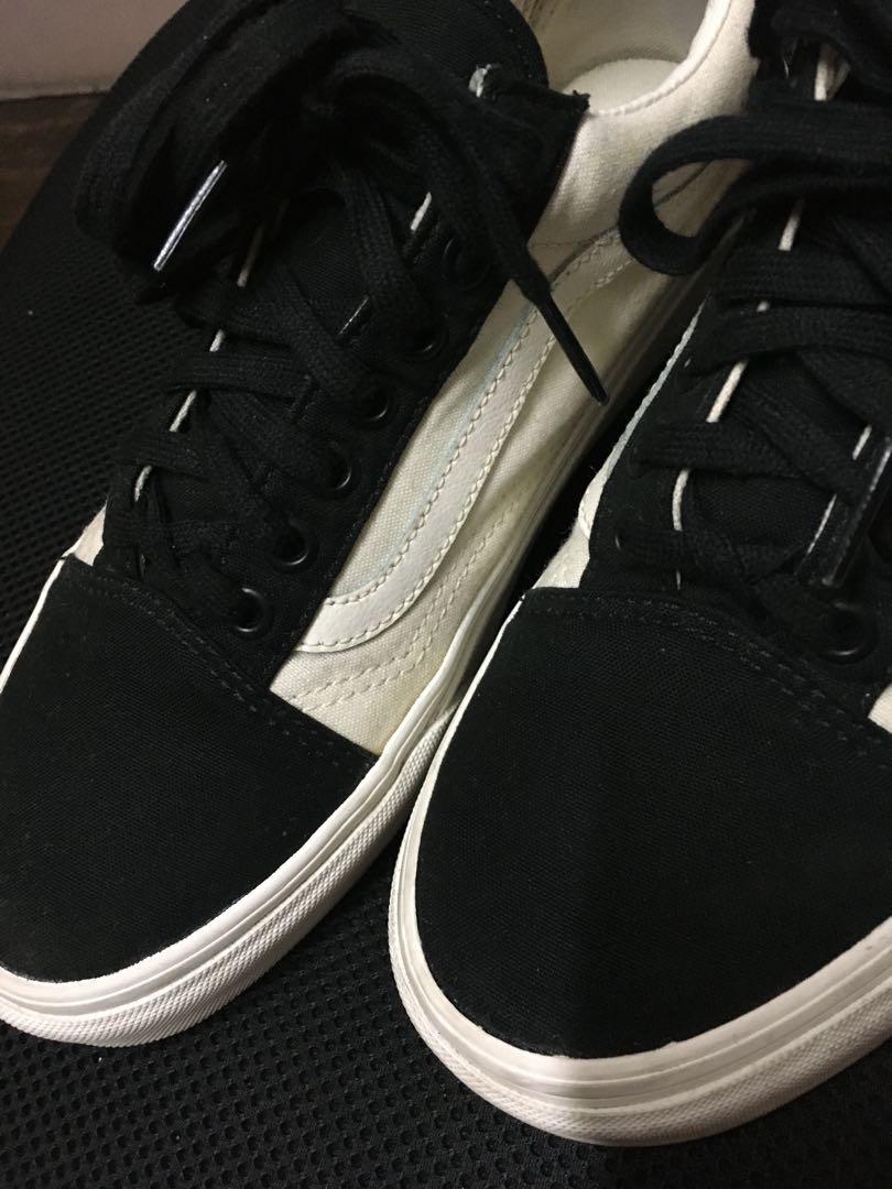 vans old skool black bone