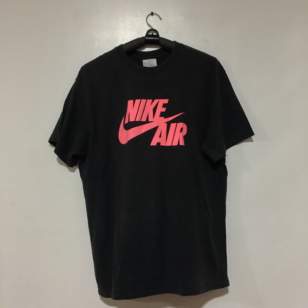 Vintage 2000s Nike Air Big Swoosh Logo Spell Out Shirt, Men's Fashion ...