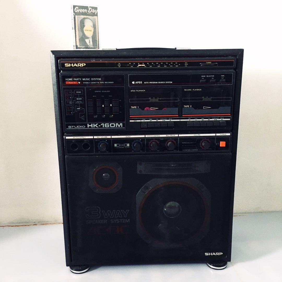 Vintage Sharp HK 160M Home Party Music System