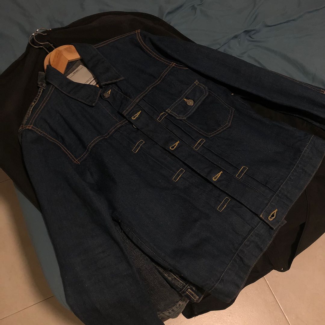 Visvim SS 102 jacket cotton linen one wash, Men's Fashion, Coats