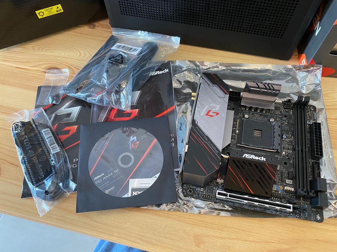WTS Asrock X570i Phantom gaming ITX motherboard Computers Tech Parts Accessories Computer Parts on Carousell