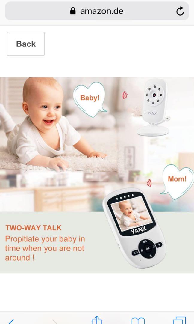 YANX baby monitor