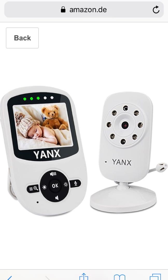 Yanx deals baby monitor