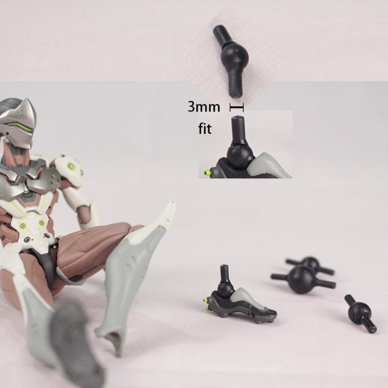 1/12 Ball Joint for figma/Revoltech [READ DESCRIPTION], Hobbies & Toys