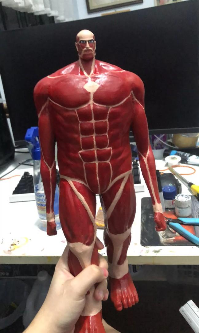 Bertholdt colossal Titan V2 - Shingeki no Kyojin 3D print model