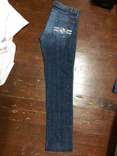 7 for all mankind jeans - straight leg 