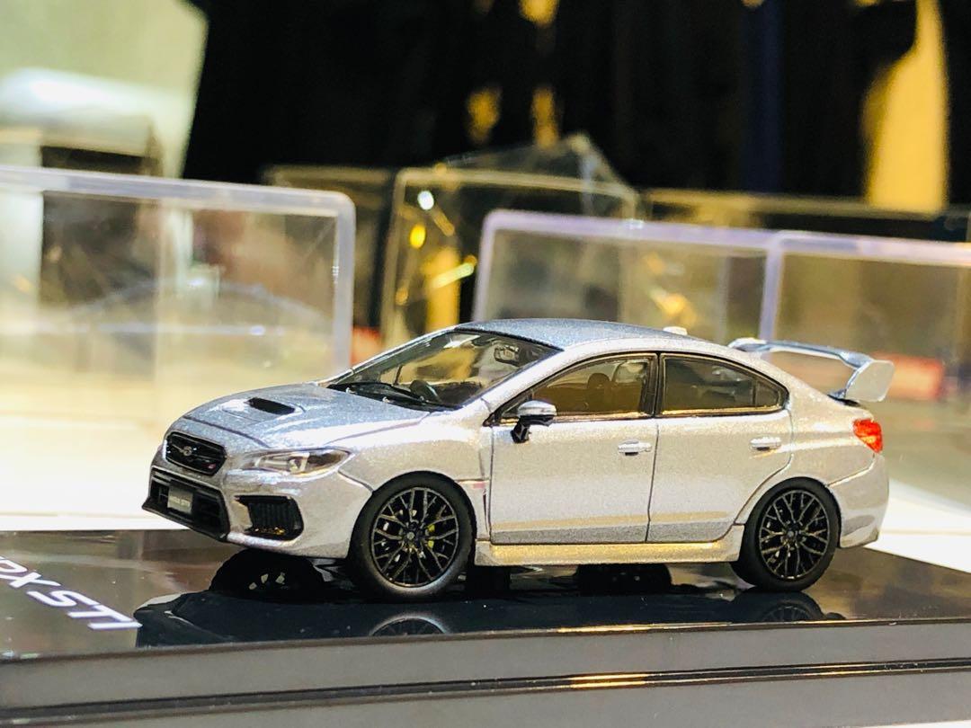全新最後一㗎hobby Japan 1 64 Subaru Wrx Sti Type S Vab 銀色 玩具 遊戲類 玩具 Carousell