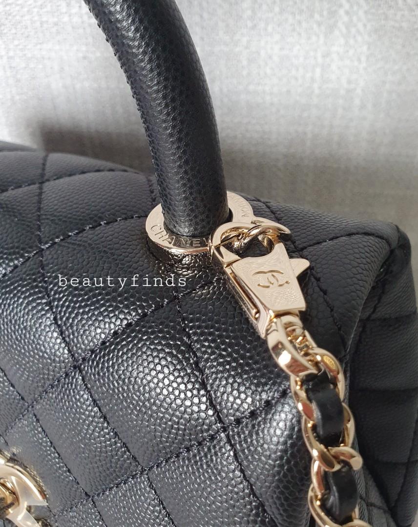 Chanel 2019 Mini Denim Coco Handle Bag - Blue Handle Bags, Handbags -  CHA377457