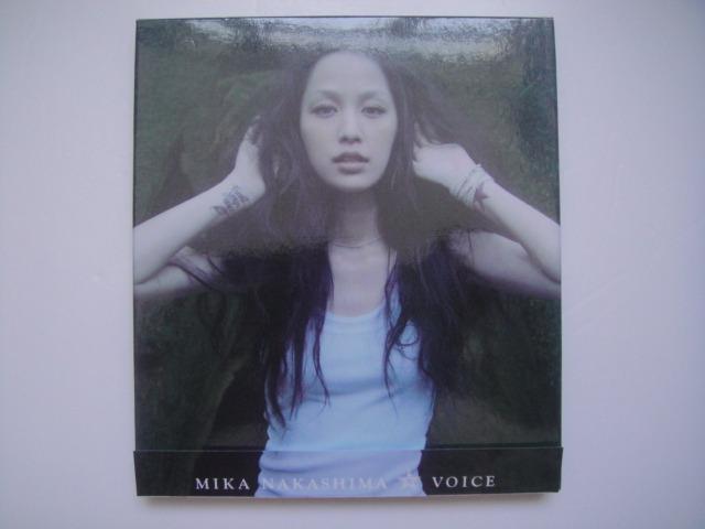 中島美嘉mika Nakashima Voice Cd Dvd 港版 附側紙紙外盒及歌詞畫冊本 音樂樂器 配件 Cd S Dvd S Other Media Carousell