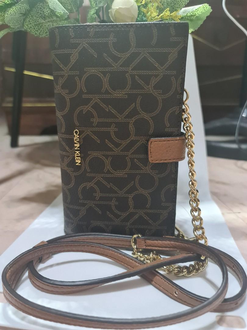 Calvin klein sling wallet clearance