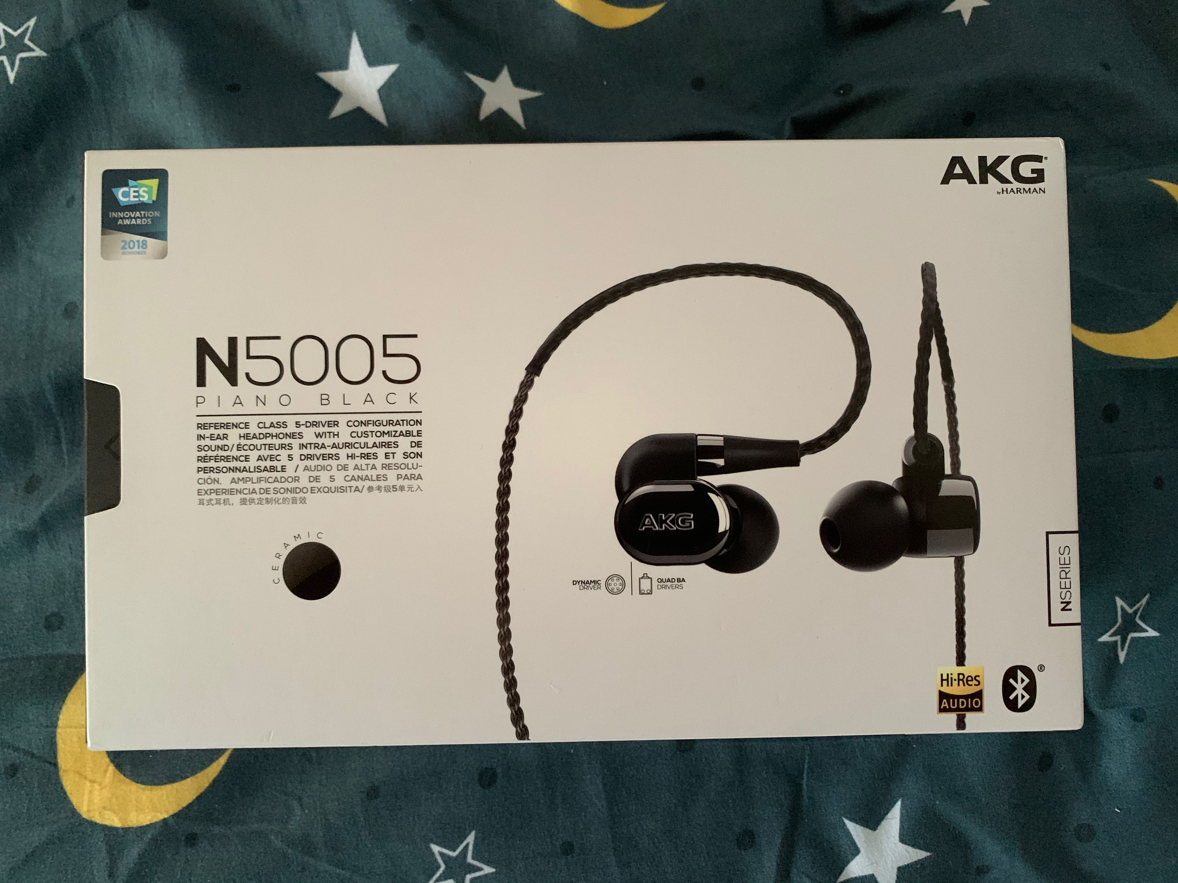 AKG's N-SERIES In-ear Headphones with High-Res Audio Options - The  Audiophile Man