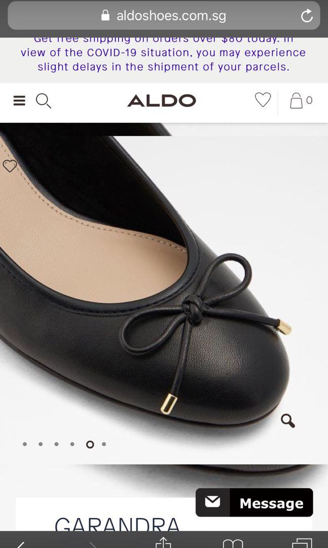 Aldo shoes black heels on sale