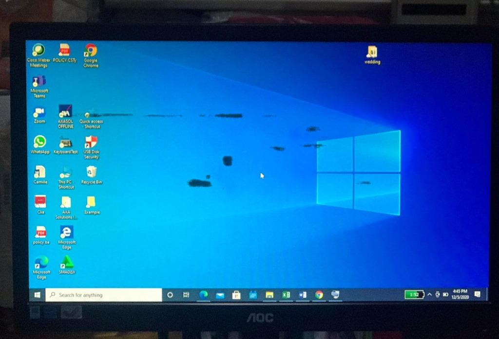 Aoc Monitor Computers Tech Parts Accessories Monitor Screens On Carousell