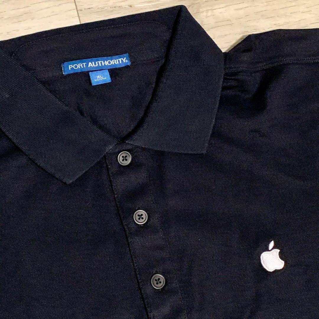 Apple Logo Polo Tee Shirt