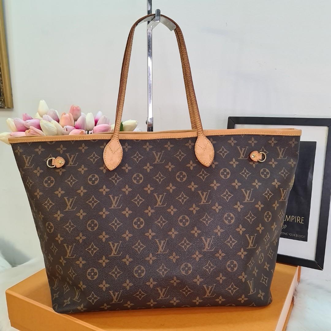 Authentic Louis Vuitton Neverfull GM, Luxury, Bags & Wallets on Carousell