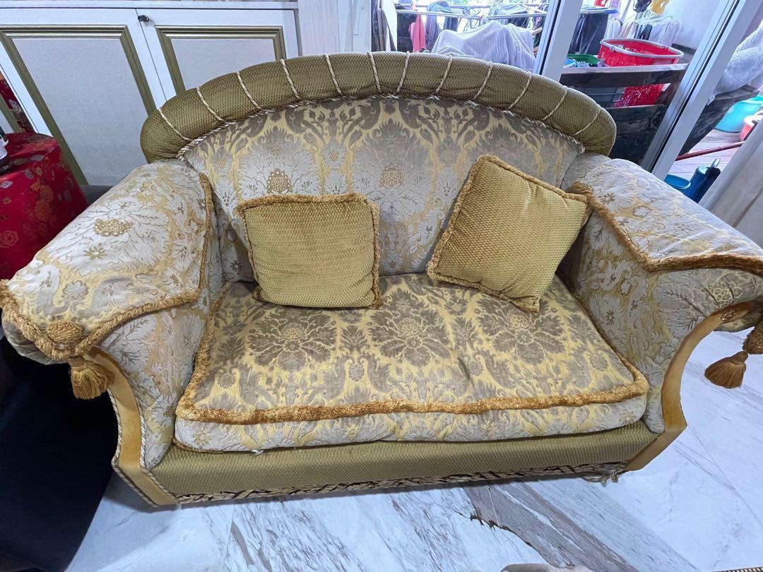Authentic Versace Sofa, Furniture & Home Living, Furniture, Sofas on