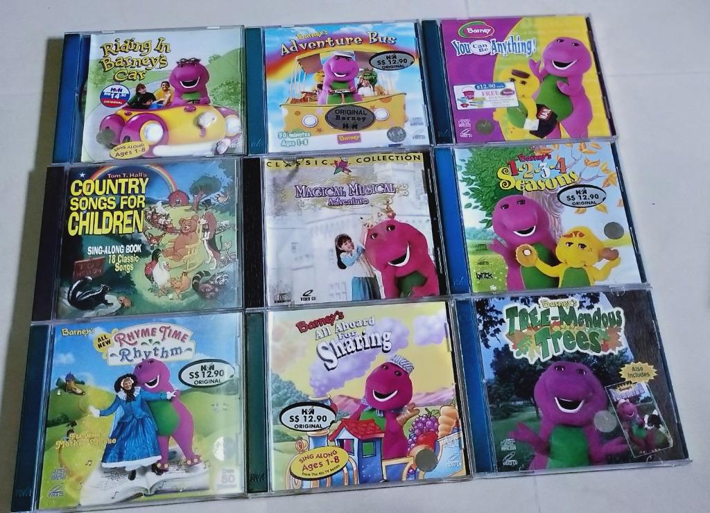 Barney VCDs, Hobbies & Toys, Music & Media, CDs & DVDs on Carousell