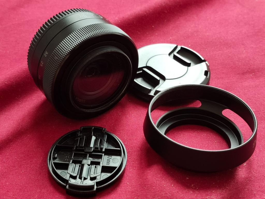Black 12 32mm Panasonic Lumix F3 5 5 6 Lens Photography Lenses On Carousell
