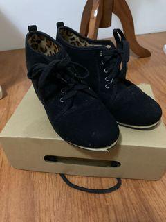 Black Velvet Boots