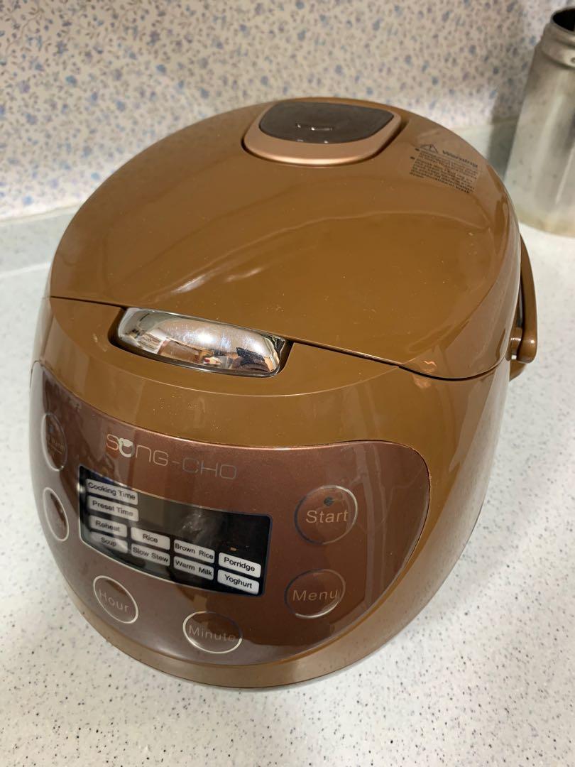 BNIB Song Cho clay pot rice cooker, TV & Home Appliances, Kitchen
